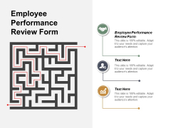 Employee Performance Review Form Ppt PowerPoint Presentation Infographics Graphic Images Cpb Employee Performance Review Form Ppt PowerPoint Presentation Infographics Graphic Images Cpb