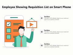 Employee Showing Requisition List On Smart Phone Ppt PowerPoint Presentation File Rules PDF Employee Showing Requisition List On Smart Phone Ppt PowerPoint Presentation File Rules PDF