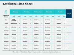 Employee Time Sheet Ppt PowerPoint Presentation Ideas Background Image Employee Time Sheet Ppt PowerPoint Presentation Ideas Background Image