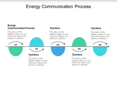 Energy Communication Process Ppt PowerPoint Presentation Model Smartart Cpb