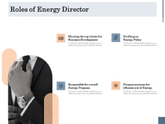 Energy Tracking Device Roles Of Energy Director Ppt PowerPoint Presentation Styles Template PDF Energy Tracking Device Roles Of Energy Director Ppt PowerPoint Presentation Styles Template PDF