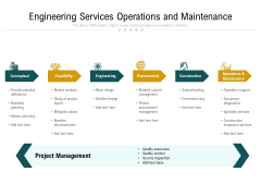 Engineering Services Operations And Maintenance Ppt PowerPoint Presentation Ideas Templates PDF Engineering Services Operations And Maintenance Ppt PowerPoint Presentation Ideas Templates PDF
