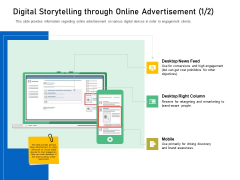 Enhancing Customer Engagement Digital Platform Digital Storytelling Through Online Advertisement Feed Formats PDF