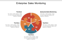 Enterprise Sales Monitoring Ppt PowerPoint Presentation Visual Aids Model Cpb