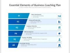 Essential Elements Of Business Coaching Plan Ppt PowerPoint Presentation File Styles PDF Essential Elements Of Business Coaching Plan Ppt PowerPoint Presentation File Styles PDF