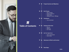 Essential Terms And Conditions For A Business Table Of Contents Ppt PowerPoint Presentation Styles Examples PDF Essential Terms And Conditions For A Business Table Of Contents Ppt PowerPoint Presentation Styles Examples PDF