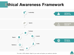 Ethical Awareness Framework Ppt PowerPoint Presentation Show Diagrams Ethical Awareness Framework Ppt PowerPoint Presentation Show Diagrams