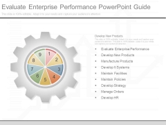 Evaluate Enterprise Performance Powerpoint Guide Evaluate Enterprise Performance Powerpoint Guide