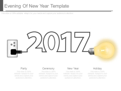 Evening Of New Year Template Evening Of New Year Template