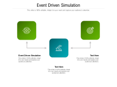 Event Driven Simulation Ppt PowerPoint Presentation Slides Clipart Cpb