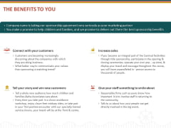 Event Sponsorship The Benefits To You Ppt Outline Slides PDF Event Sponsorship The Benefits To You Ppt Outline Slides PDF