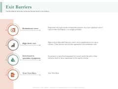 Examining The Industry Environment Of Company Exit Barriers Ppt Slides Outfit PDF Examining The Industry Environment Of Company Exit Barriers Ppt Slides Outfit PDF