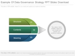 Example Of Data Governance Strategy Ppt Slides Download