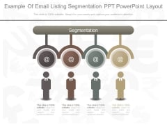 Example Of Email Listing Segmentation Ppt Powerpoint Layout Example Of Email Listing Segmentation Ppt Powerpoint Layout