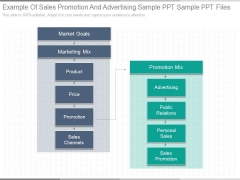 Example Of Sales Promotion And Advertising Sample Ppt Sample Ppt Files
