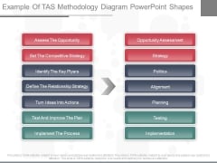 Example Of Tas Methodology Diagram Powerpoint Shapes Example Of Tas Methodology Diagram Powerpoint Shapes
