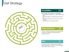 Exit Strategy Ppt PowerPoint Presentation Outline Infographics Exit Strategy Ppt PowerPoint Presentation Outline Infographics
