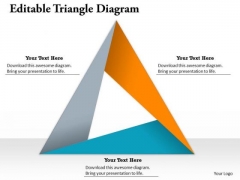 Editable Triangle Diagram PowerPoint Presentation Template Editable Triangle Diagram PowerPoint Presentation Template