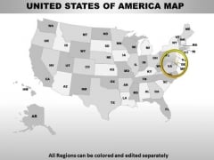 Editable Usa Delaware State PowerPoint Maps Editable Usa Delaware State PowerPoint Maps