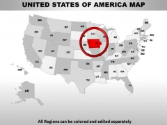 Editable Usa Iowa State PowerPoint Maps Editable Usa Iowa State PowerPoint Maps