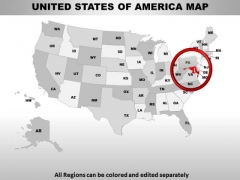 Editable Usa Maryland State PowerPoint Maps Editable Usa Maryland State PowerPoint Maps
