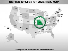 Editable Usa Missouri State PowerPoint Maps Editable Usa Missouri State PowerPoint Maps