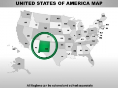 Editable Usa New Mexico State PowerPoint Maps Editable Usa New Mexico State PowerPoint Maps