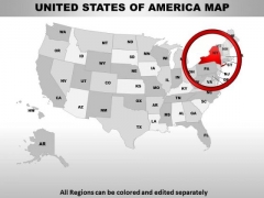 Editable Usa New York State PowerPoint Maps Editable Usa New York State PowerPoint Maps