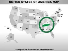 Editable Usa Tennessee State PowerPoint Maps Editable Usa Tennessee State PowerPoint Maps