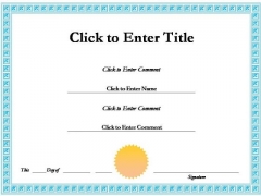 Employee Success Certificate PowerPoint Templates Employee Success Certificate PowerPoint Templates