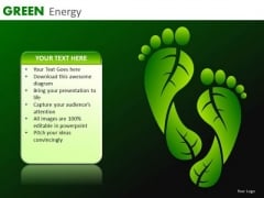 Environmentally Conscious PowerPoint Templates Carbon Footprints Ppt Slides