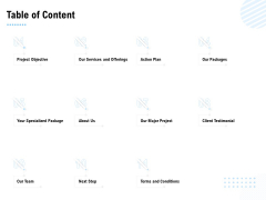 Facebook Ad Management Table Of Content Ppt Gallery PDF Facebook Ad Management Table Of Content Ppt Gallery PDF