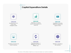 Facility Management Capital Expenditure Details Ppt Infographics Master Slide PDF