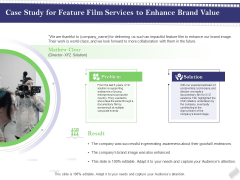 Film Branding Enrichment Case Study For Feature Film Services To Enhance Brand Value Slides PDF Film Branding Enrichment Case Study For Feature Film Services To Enhance Brand Value Slides PDF