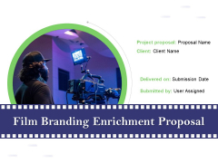 Film Branding Enrichment Proposal Ppt PowerPoint Presentation Complete Deck With Slides Film Branding Enrichment Proposal Ppt PowerPoint Presentation Complete Deck With Slides