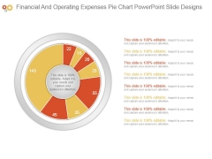 Financial And Operating Expenses Pie Chart Powerpoint Slide Designs Financial And Operating Expenses Pie Chart Powerpoint Slide Designs