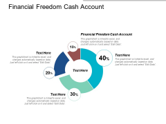 Financial Freedom Cash Account Ppt Powerpoint Presentation Infographics Topics Cpb