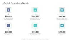 Financial Functional Assessment Capital Expenditure Details Ppt Summary Slides PDF Financial Functional Assessment Capital Expenditure Details Ppt Summary Slides PDF