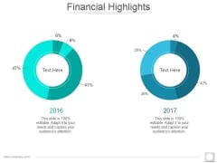 Financial Highlights Template 1 Ppt PowerPoint Presentation Summary Infographics Financial Highlights Template 1 Ppt PowerPoint Presentation Summary Infographics