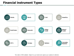 Financial Instrument Types Ppt PowerPoint Presentation Icon Graphics Financial Instrument Types Ppt PowerPoint Presentation Icon Graphics