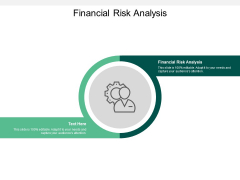 Financial Risk Analysis Ppt PowerPoint Presentation Icon Cpb