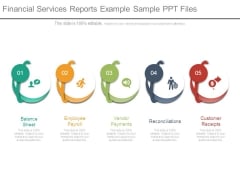 Financial Services Reports Example Sample Ppt Files
