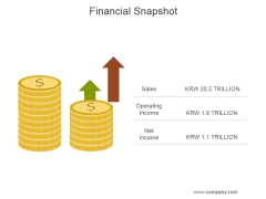 Financial Snapshot Ppt PowerPoint Presentation Layouts