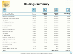 Fiscal Management Holdings Summary Ppt Layouts Graphics Pictures PDF Fiscal Management Holdings Summary Ppt Layouts Graphics Pictures PDF