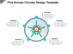 Five Arrows Circular Design Template Ppt PowerPoint Presentation File Themes PDF Five Arrows Circular Design Template Ppt PowerPoint Presentation File Themes PDF