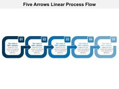 Five Arrows Linear Process Flow Ppt PowerPoint Presentation Summary Introduction PDF Five Arrows Linear Process Flow Ppt PowerPoint Presentation Summary Introduction PDF