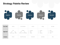 Five Broad Approaches To Organization Strategy Palette Review Ppt Images PDF Five Broad Approaches To Organization Strategy Palette Review Ppt Images PDF