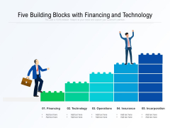 Five Building Blocks With Financing And Technology Ppt PowerPoint Presentation Gallery Format PDF Five Building Blocks With Financing And Technology Ppt PowerPoint Presentation Gallery Format PDF