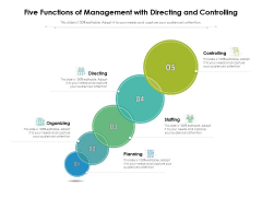 Five Functions Of Management With Directing And Controlling Ppt PowerPoint Presentation Infographic Template Gridlines PDF Five Functions Of Management With Directing And Controlling Ppt PowerPoint Presentation Infographic Template Gridlines PDF