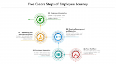 Five Gears Steps Of Employee Journey Ppt PowerPoint Presentation Gallery Graphics PDF Five Gears Steps Of Employee Journey Ppt PowerPoint Presentation Gallery Graphics PDF